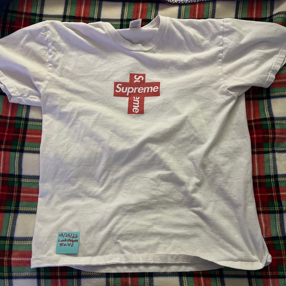 Supreme Cross Box Logo Tee Shirt